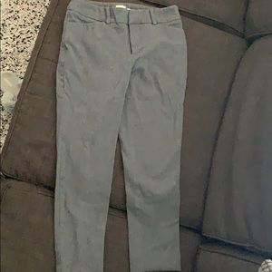 Gray work pants
